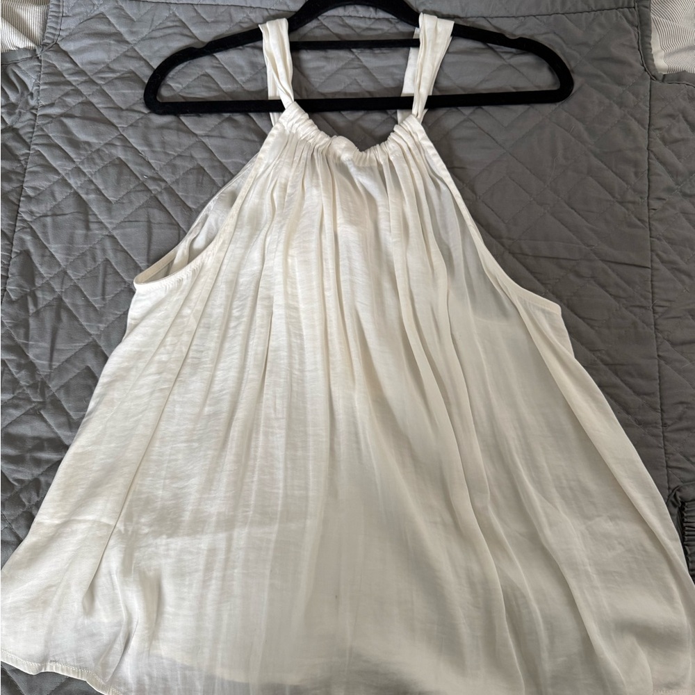 Banana Republic Cream Halter Blouse